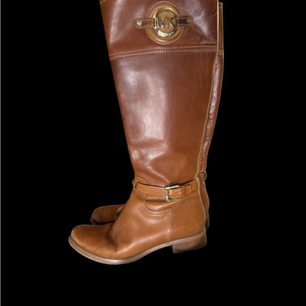 Michael Kors Stockard leather riding boots